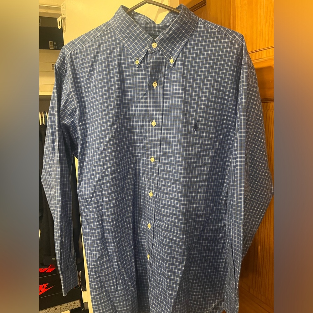 Polo by Ralph Lauren Button Down Dress Shirt Size 17-32/33